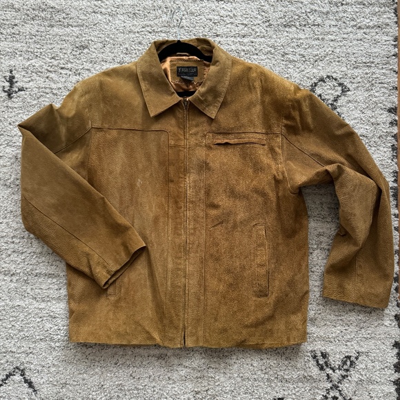 Vintage Men's PGA Tour Suede Jacket - Picture 3 of 7